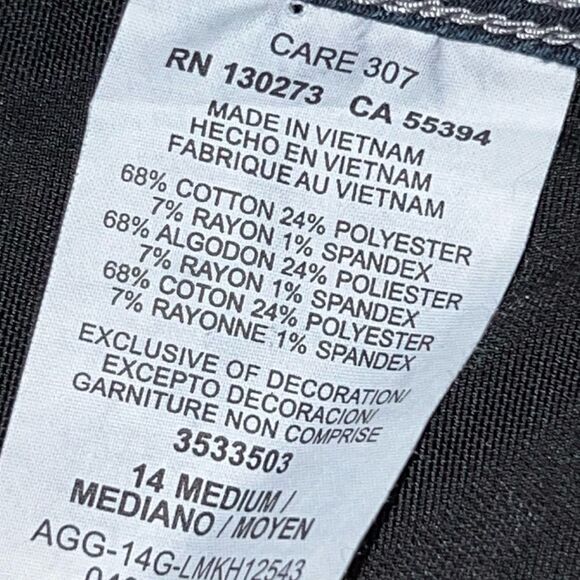 NWT Lee Hi Rise Straight Leg Jeans Size 14 33x30 #225 - Picture 4 of 8